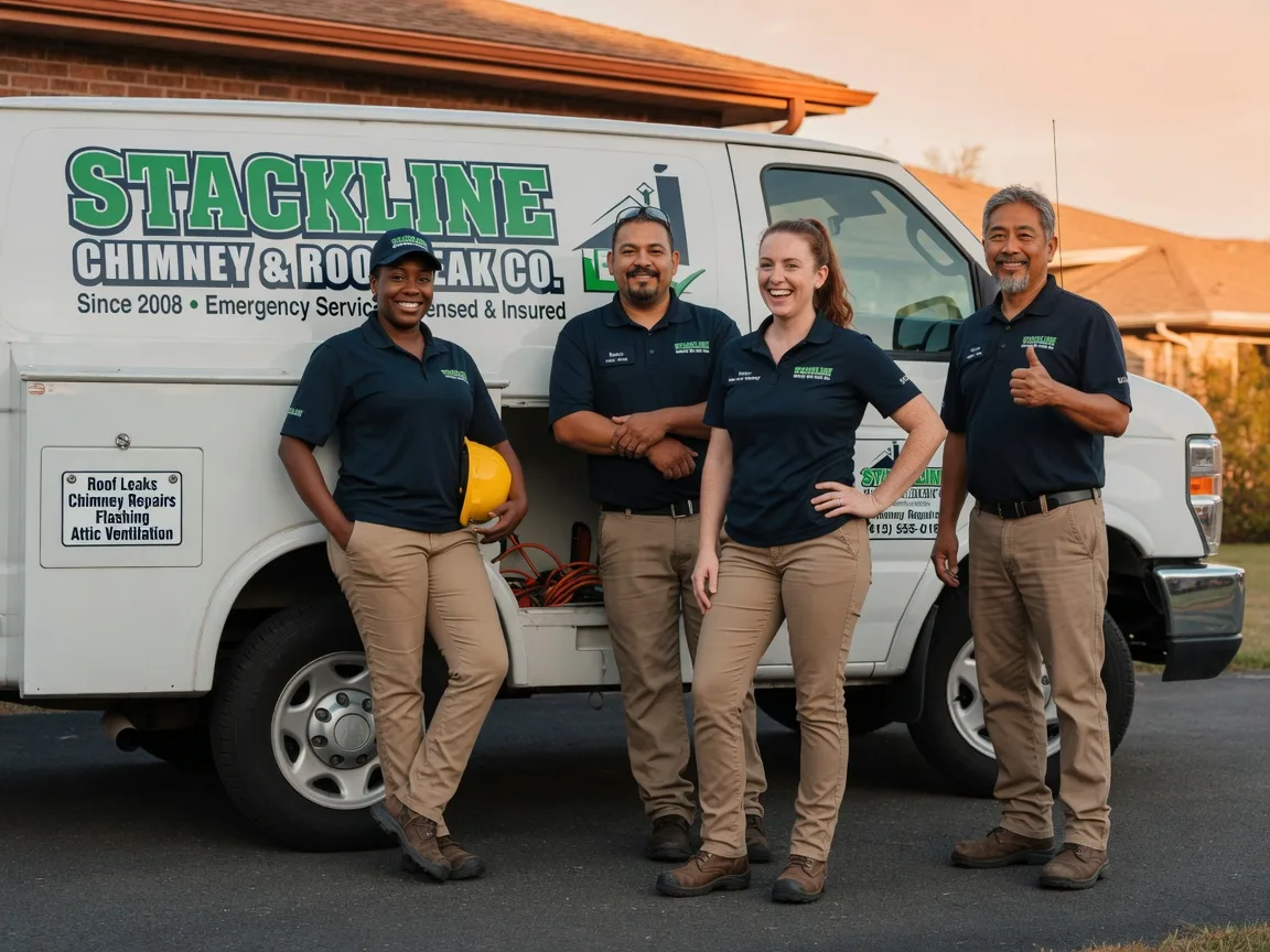 Chimney flashing repair company in Canyon, CA